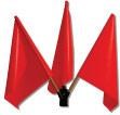 Traffic Control Warning Flags